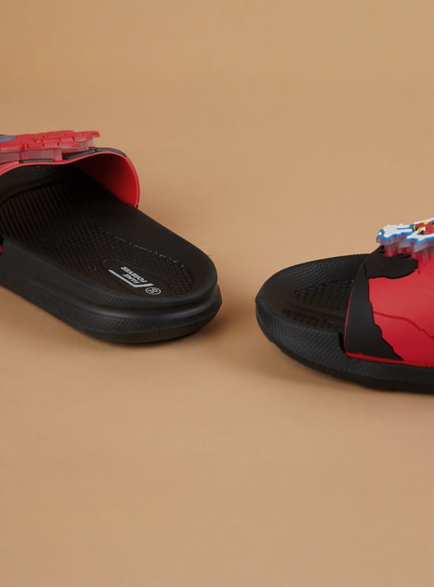 FAME FOREVER Boys Iron Man Sliders