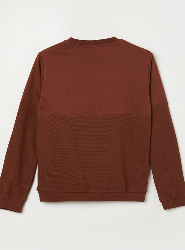 FAME FOREVER Boys Knitted Sweatshirt