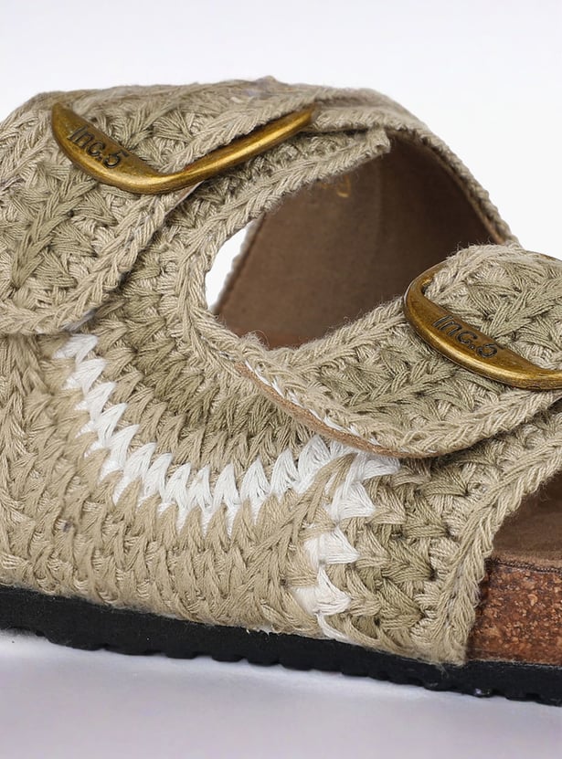 INC.5 Crochet Knit Flats