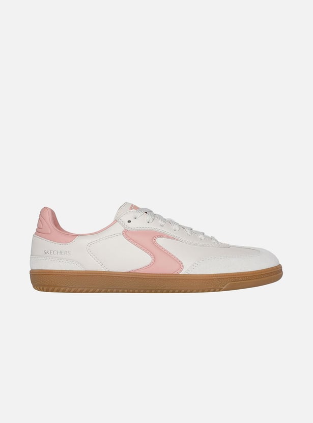 SKECHERS Colourblocked Lace-Up Sneakers