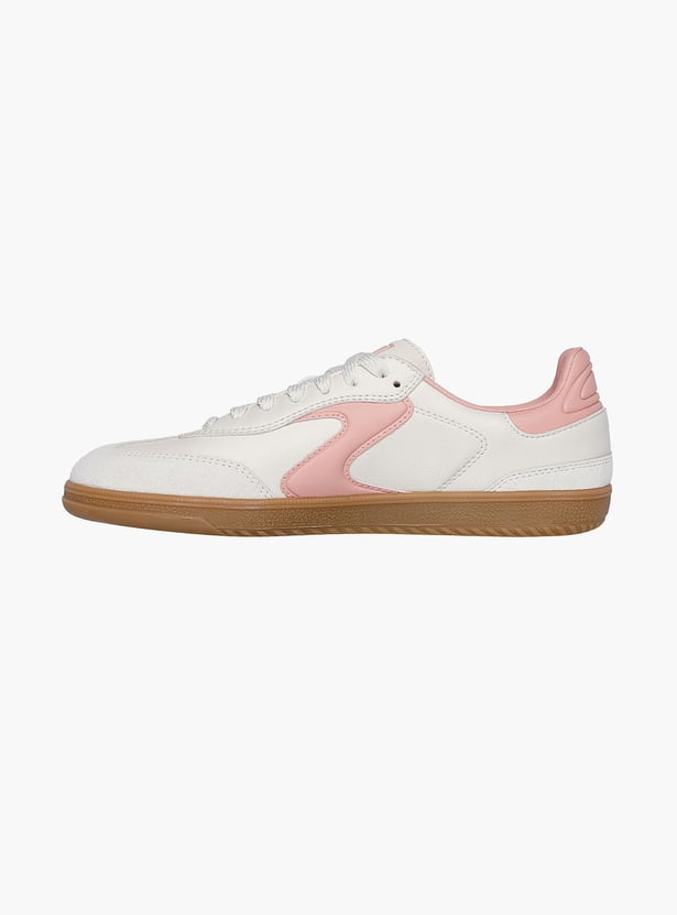 SKECHERS Colourblocked Lace-Up Sneakers