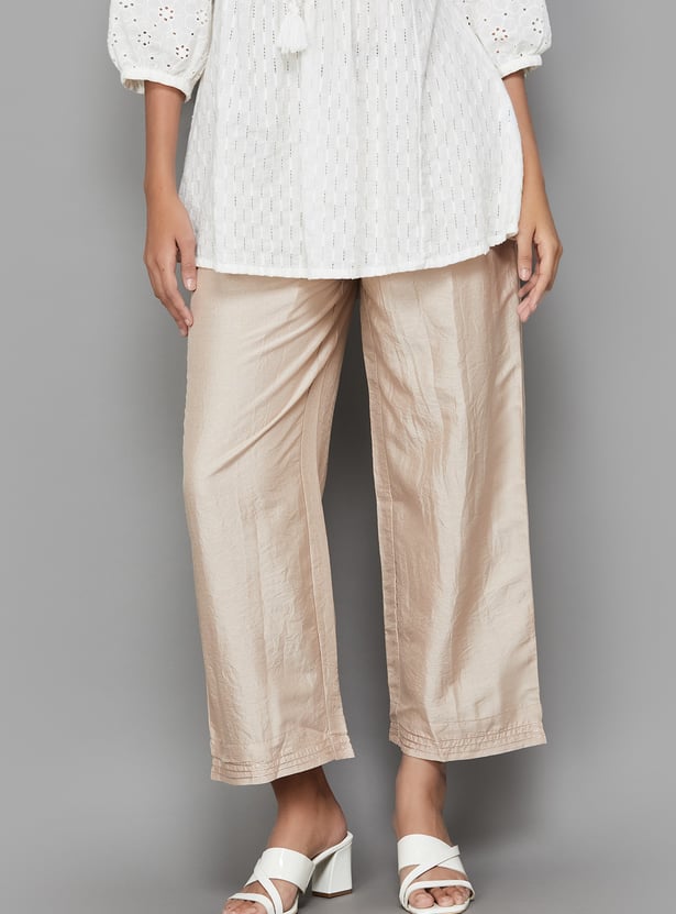 BIBA Solid Palazzos