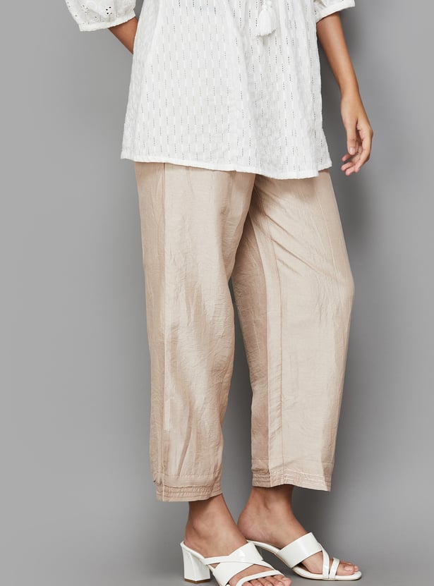 BIBA Solid Palazzos