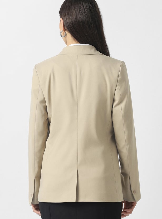 VAN HEUSEN Solid Blazer