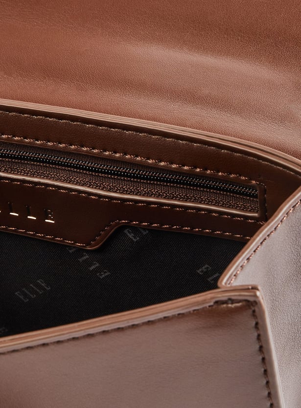 ELLE Horsebit Accent Sling Bag