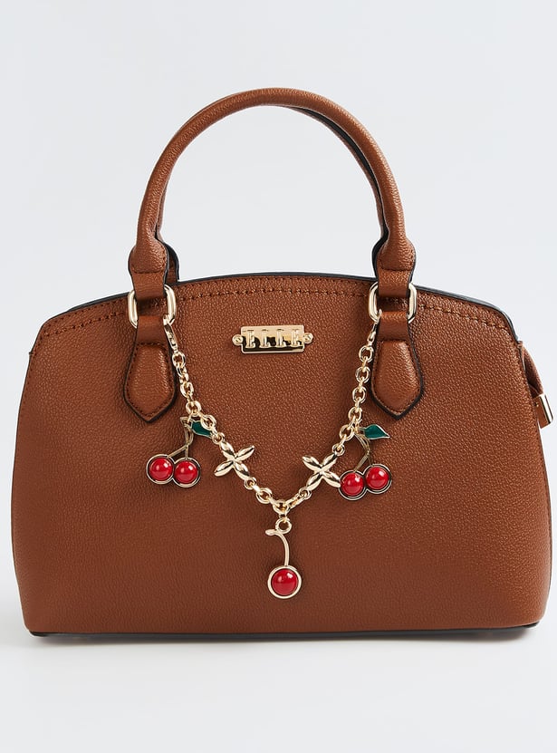 ELLE Handheld Bag with Cherry Charm