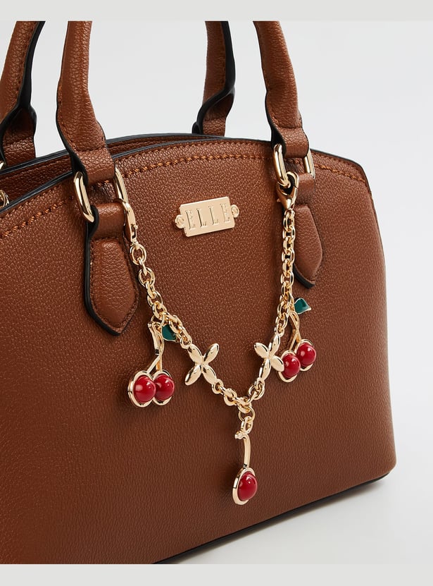 ELLE Handheld Bag with Cherry Charm
