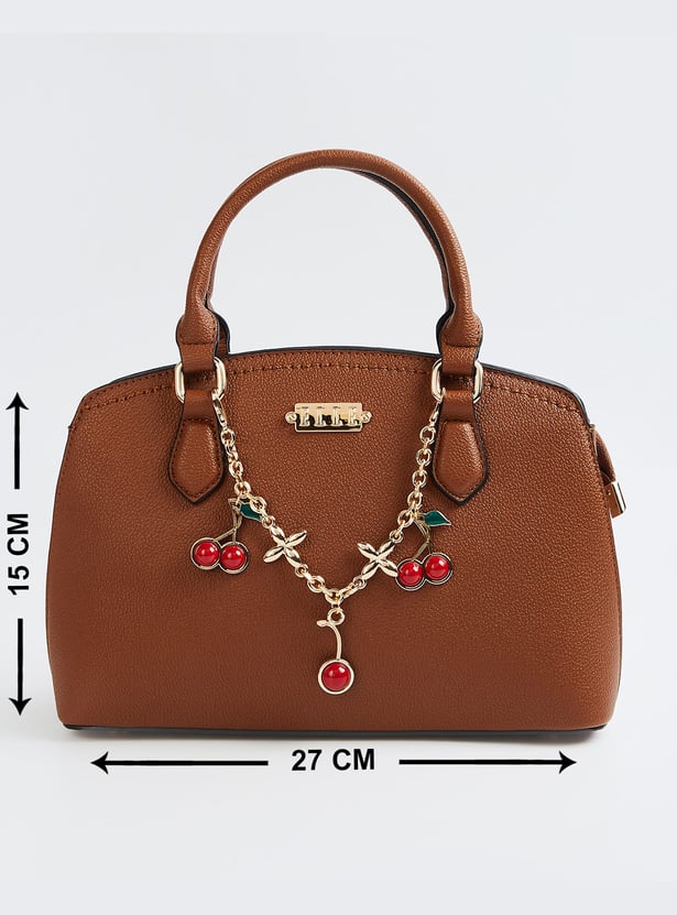 ELLE Handheld Bag with Cherry Charm