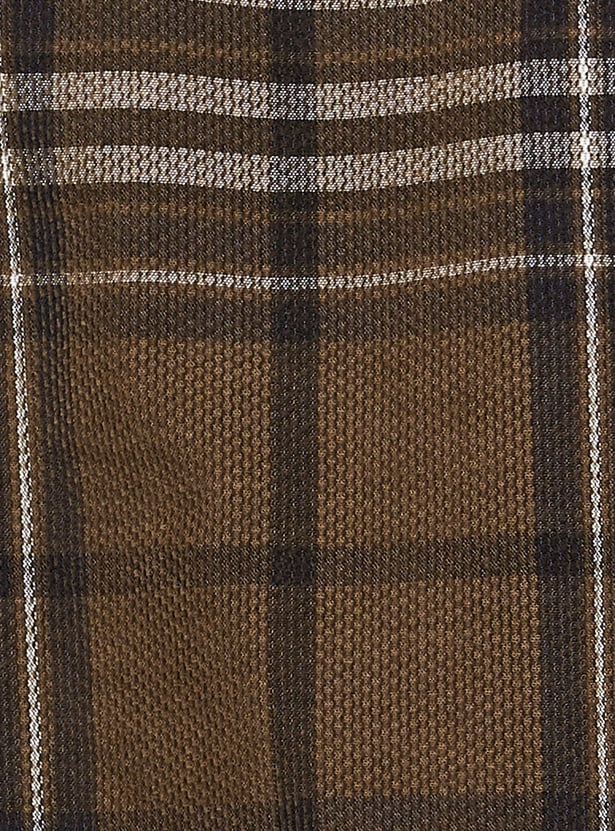 UNITED COLORS OF BENETTON Checked Regular Fit Shirt