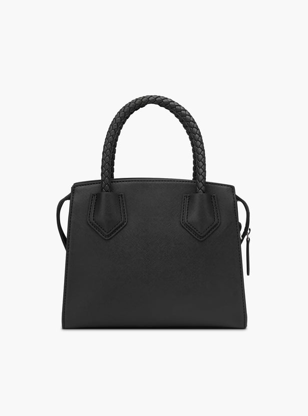 GUESS Dorval Solid Satchel Bag