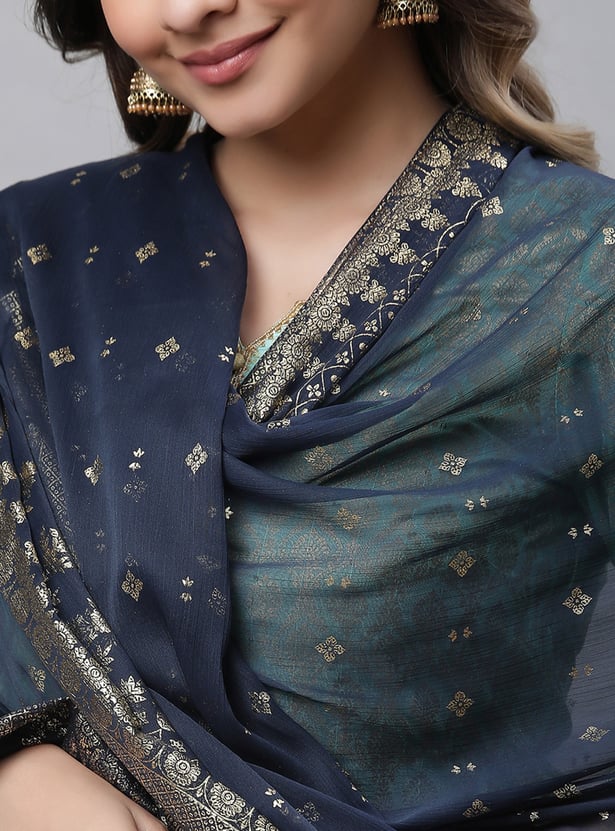 AURELIA Woven Design Dupatta