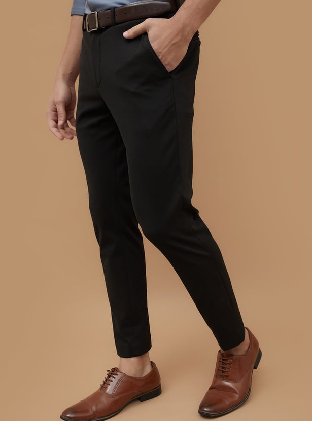 CODE Solid Super Slim Formal Trousers