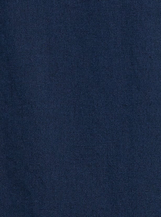 FAME FOREVER Solid Slim Fit Shirt