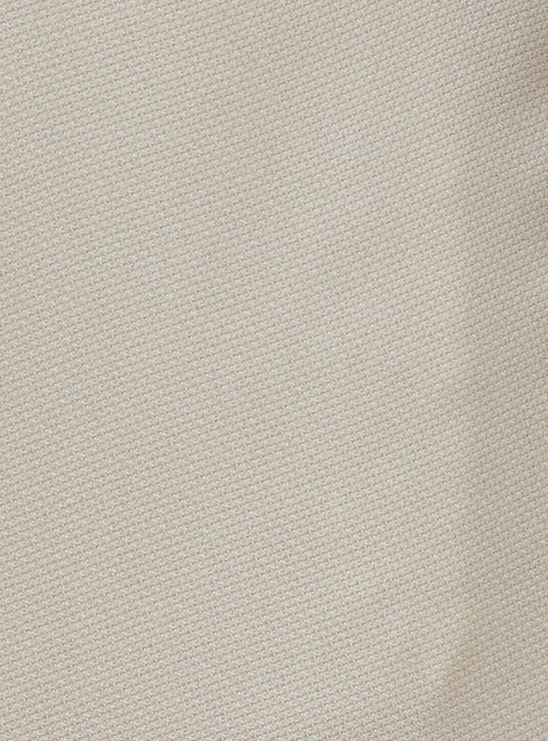 CODE Textured Slim Tapered Formal Trousers