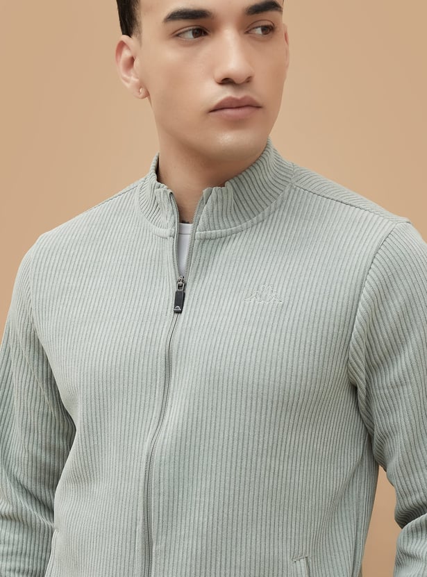 KAPPA Knitted Zip Through Sweatshirt