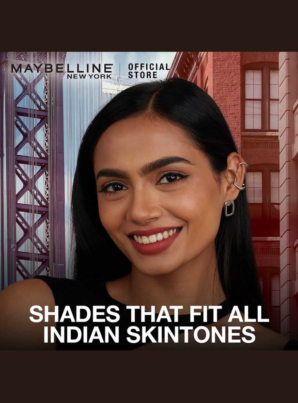 MAYBELLINE NEW YORK Color Sensational Creamy Matte Lipstick - 604 Moody Crimson - 3.9g