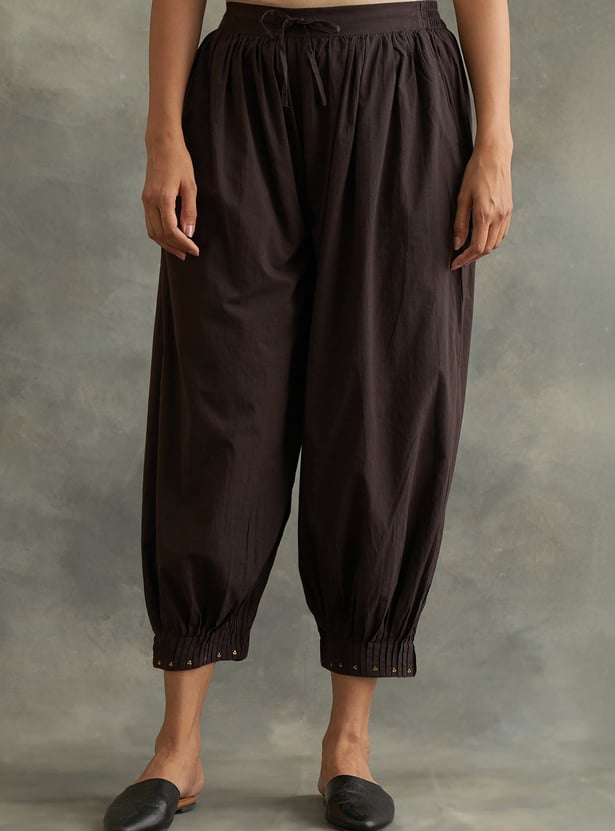 W Pleated Salwar Pants