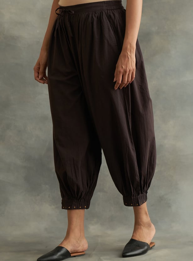 W Pleated Salwar Pants