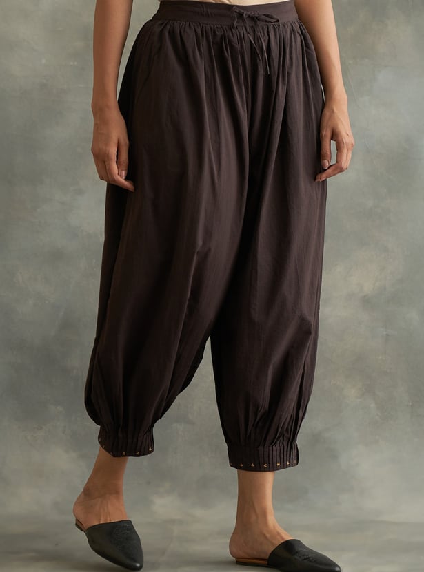 W Pleated Salwar Pants