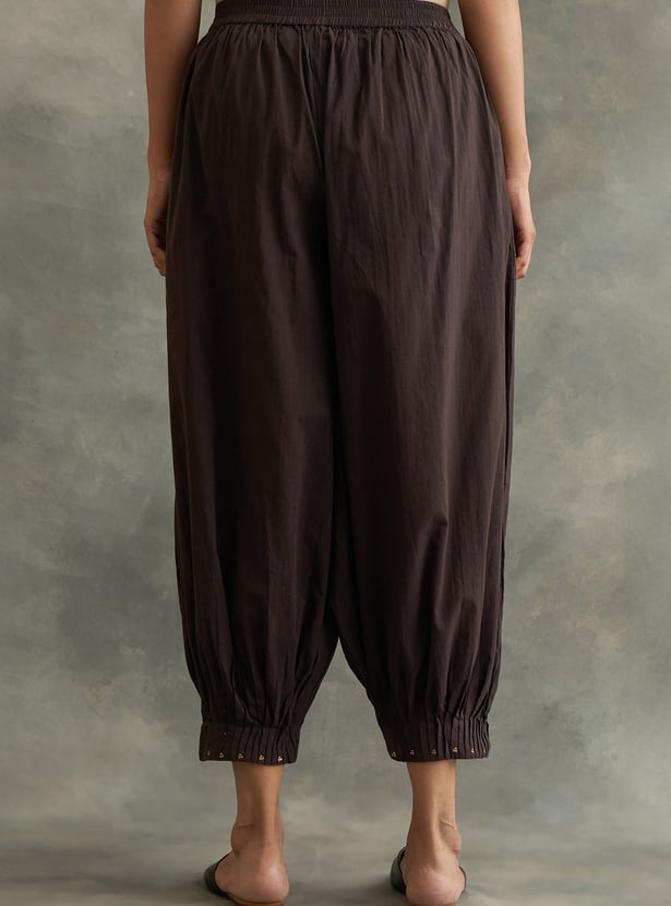 W Pleated Salwar Pants