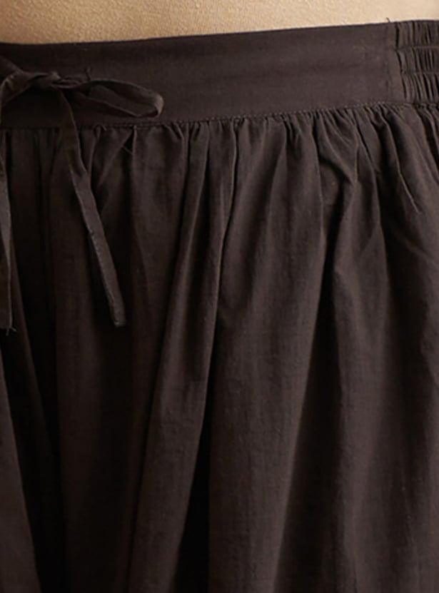 W Pleated Salwar Pants