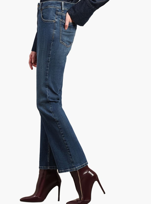 VERO MODA Stonewashed Bootcut Jeans
