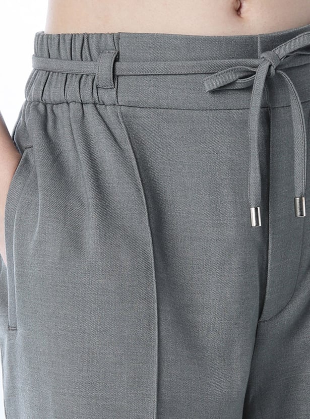 ONLY Pin Tuck Wide Leg Trousers