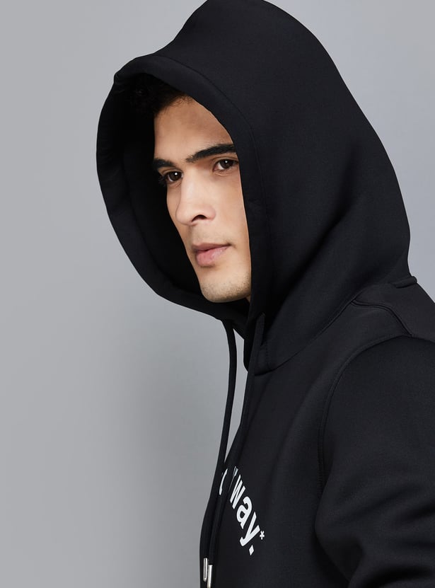 CELIO Printed Hooded Sweatshirt