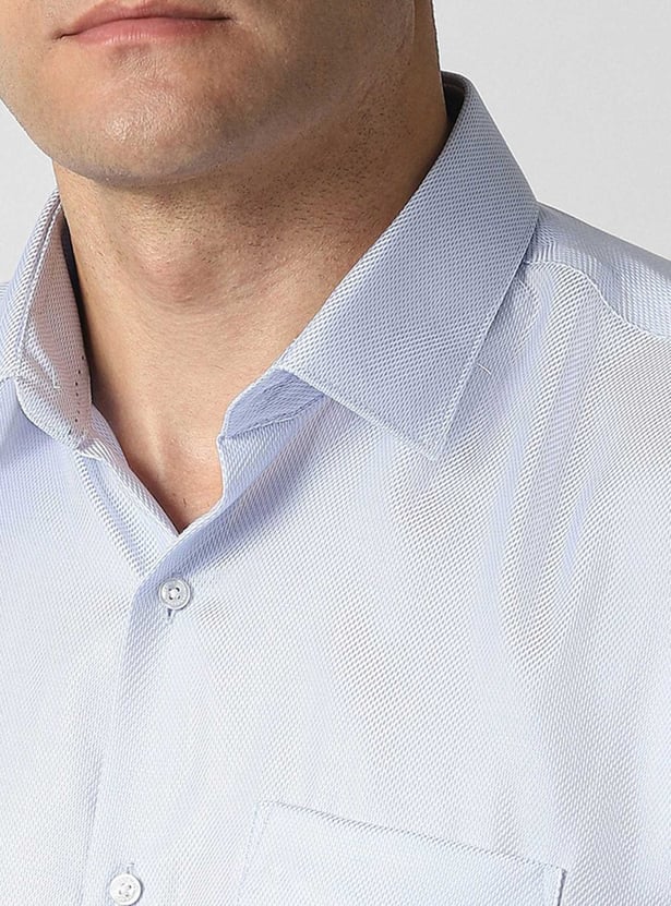 VAN HEUSEN Solid Regular Fit Formal Shirt