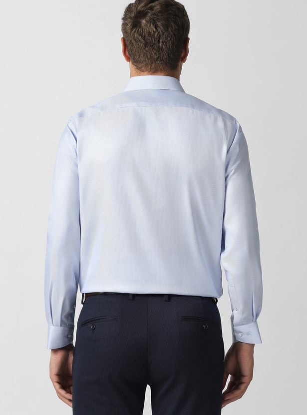 VAN HEUSEN Solid Regular Fit Formal Shirt