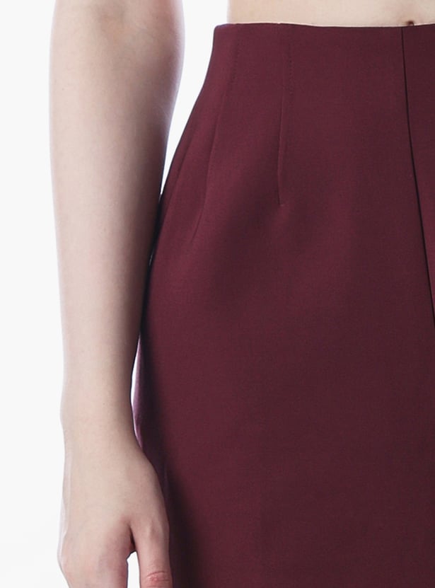 ONLY Solid Wide Leg Trousers