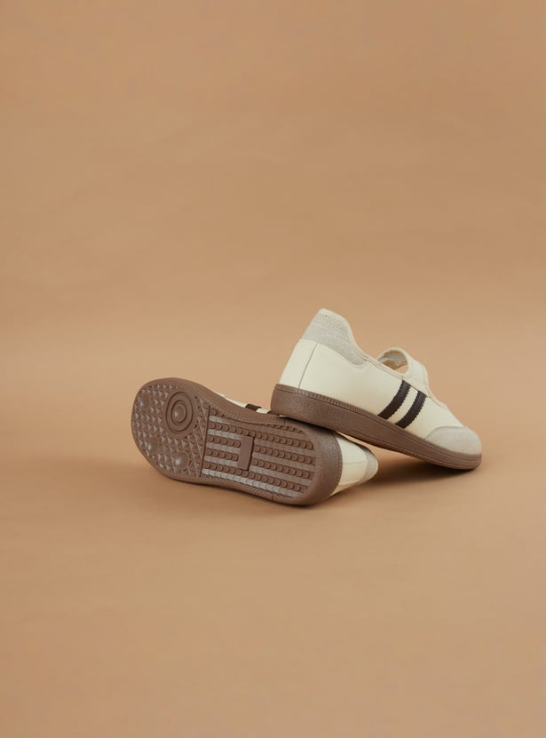 GINGER Panelled Velcro Shoes