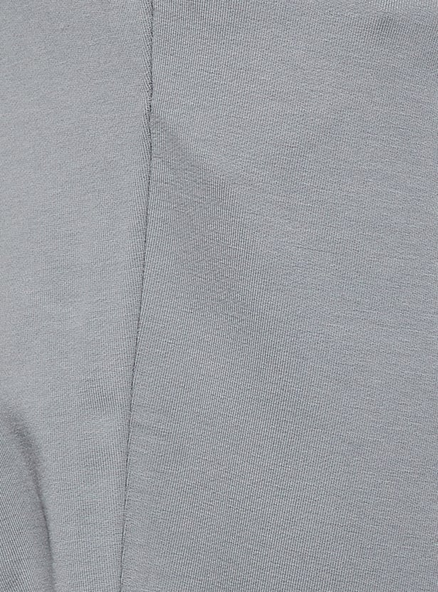 CODE Solid Slim Tapered Trousers