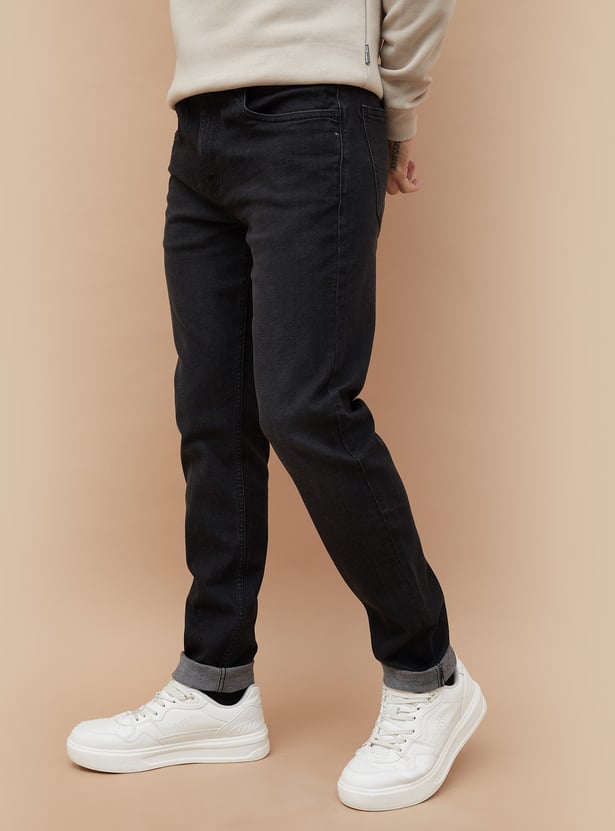 DENIMIZE Darkwashed Slim Tapered Jeans