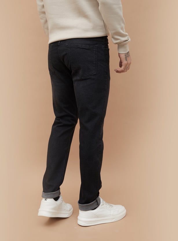DENIMIZE Darkwashed Slim Tapered Jeans