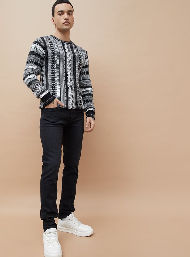 DENIMIZE Darkwashed Slim Tapered Jeans