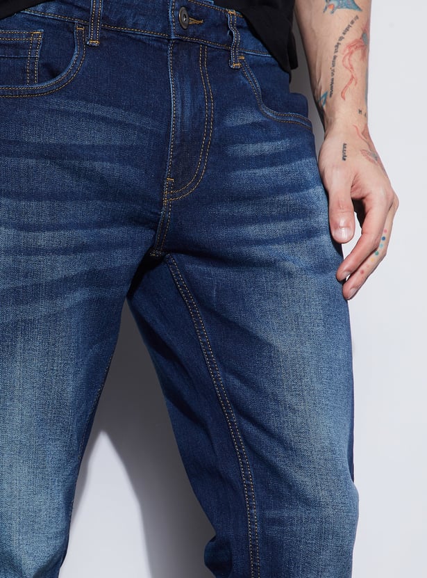 FORCA Whiskered Loose Fit Jeans
