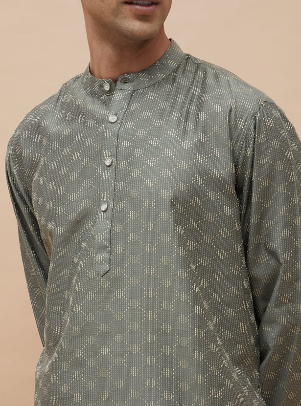 MELANGE Ethnic Motif Straight Kurta