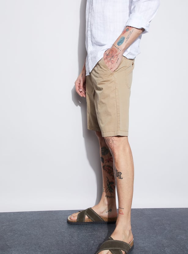 FAME FOREVER Solid Shorts