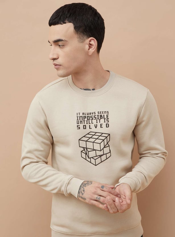 FAME FOREVER Printed Sweatshirt