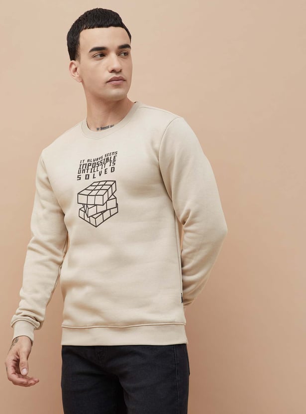 FAME FOREVER Printed Sweatshirt
