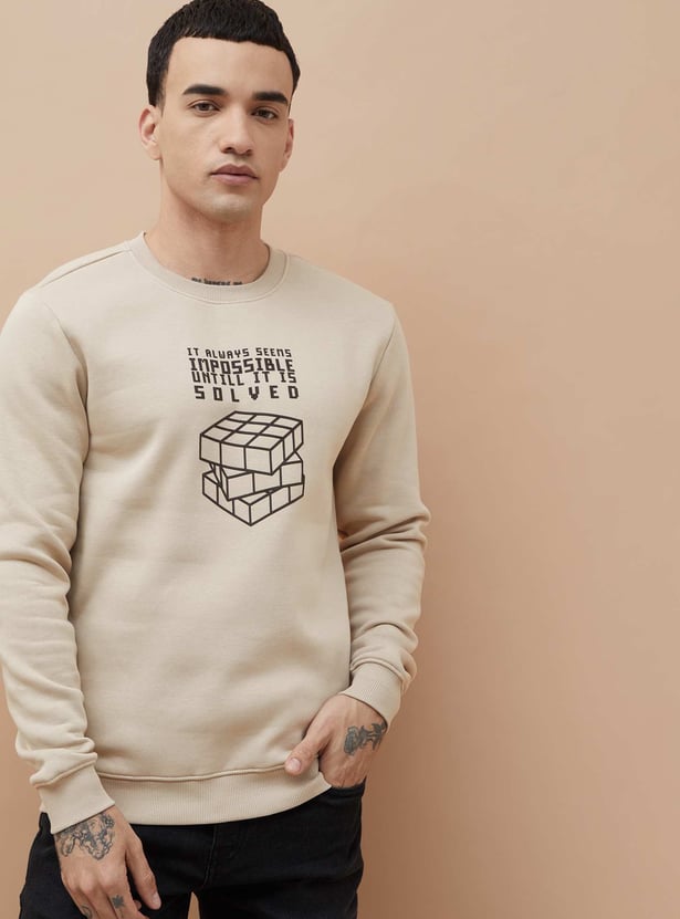 FAME FOREVER Printed Sweatshirt