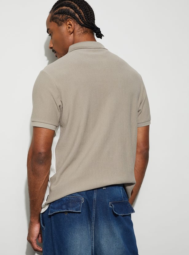 BOSSINI Striped Polo T-shirt