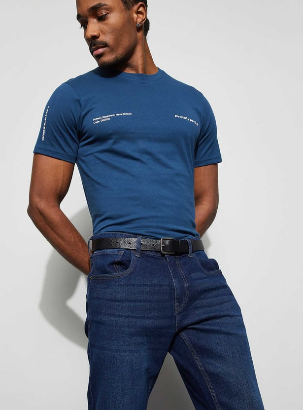 BOSSINI Printed Regular T-shirt