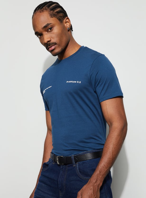 BOSSINI Printed Regular T-shirt
