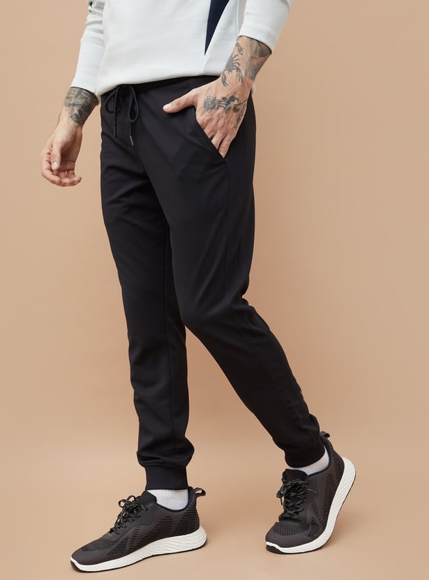 FAME FOREVER ACTIVE Textured Slim Fit Joggers