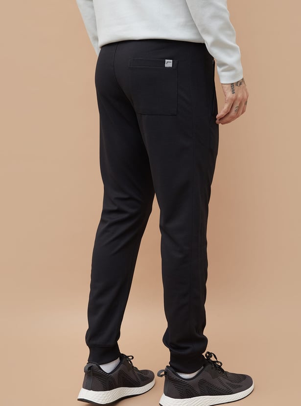 FAME FOREVER ACTIVE Textured Slim Fit Joggers
