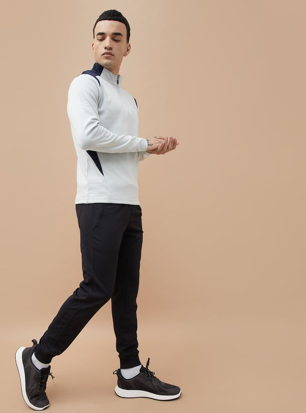 FAME FOREVER ACTIVE Textured Slim Fit Joggers