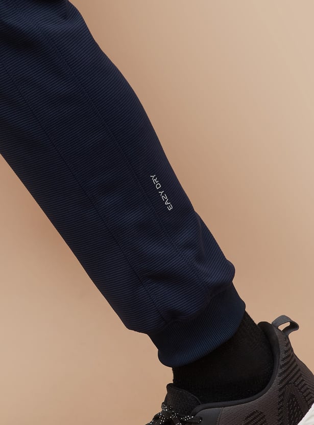FAME FOREVER ACTIVE Textured Slim Fit Joggers