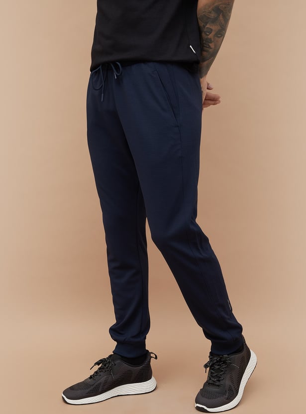 FAME FOREVER ACTIVE Textured Slim Fit Joggers